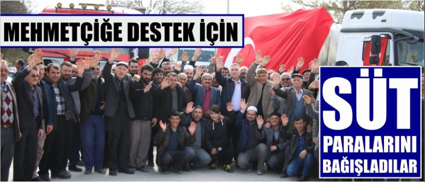 Mehmetçiğe Destek İçin Süt Paralarını Bağışladılar