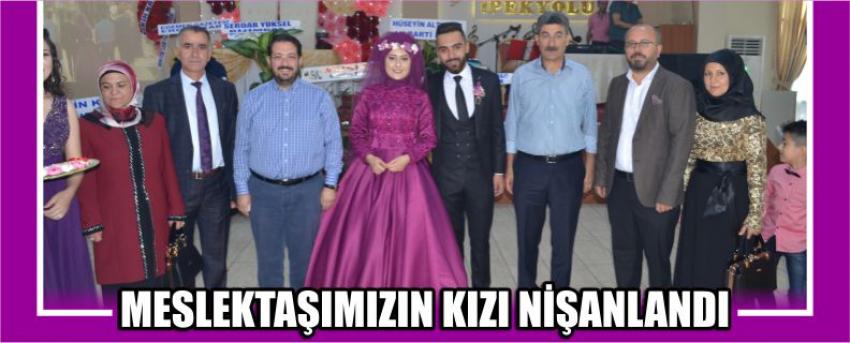 Meslektaşımızın Kızı Nişanlandı