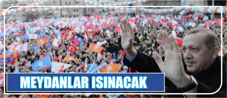 Meydanlar Isınacak