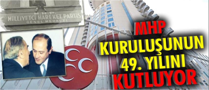Milliyetçi Hareket Partisi 49 Yaşında