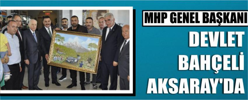 Mhp Genel Başkanı Devlet Bahçeli Aksaray'da