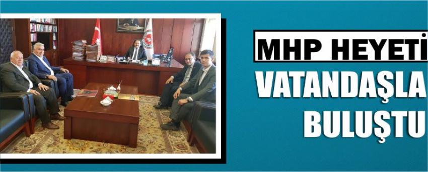 Mhp Heyeti Vatandaşla Buluştu