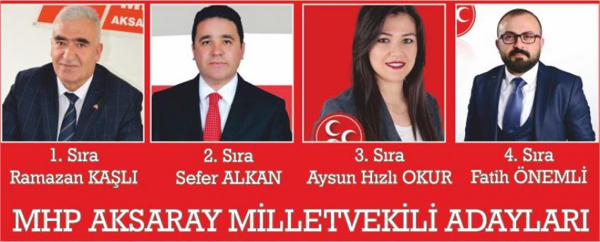 Mhp’nin Aksaray Adayları Belli Oldu