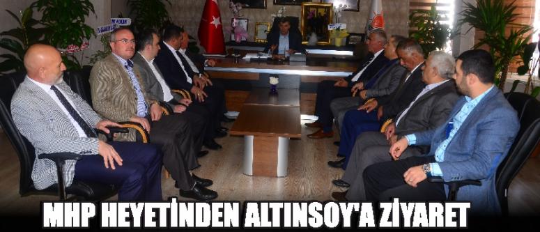 Mhp Heyetinden Altınsoy’a Ziyaret