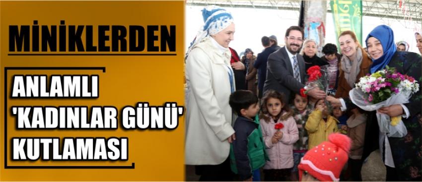 Miniklerden Anlamlı ‘Kadınlar Günü’ Kutlaması
