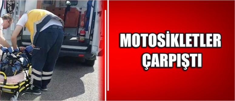 Motosikletler Çarpıştı