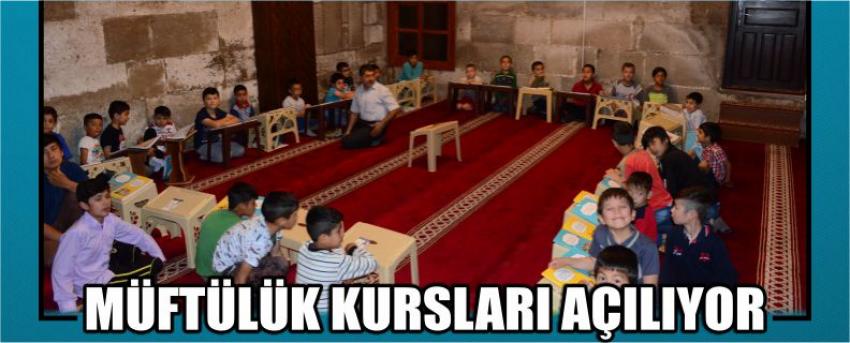  Müftülük Kursları Açılıyor