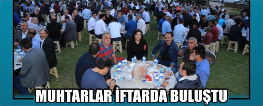 Muhtarlar İftarda Buluştu