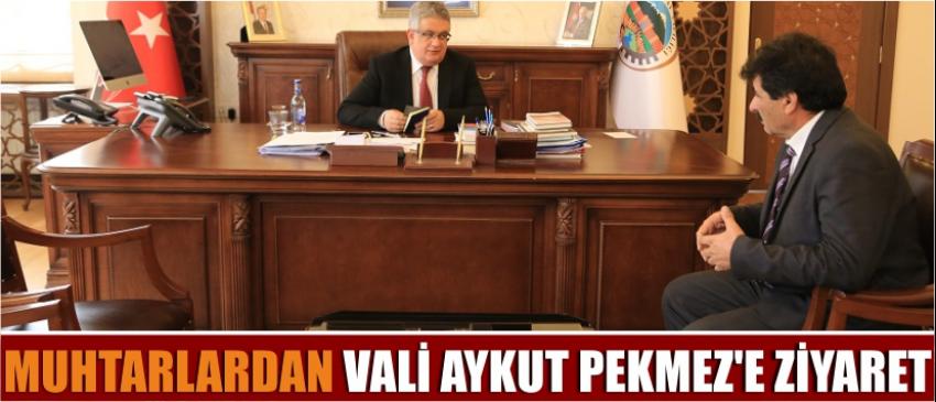 Muhtarlardan Vali Aykut Pekmez’e Ziyaret