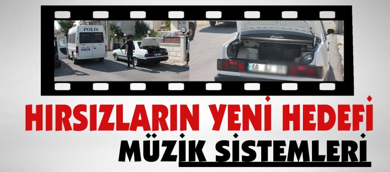 Hırsızların Yeni Hedefi Müzik Sistemileri
