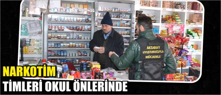 Narkotim Timleri Okul Önlerinde