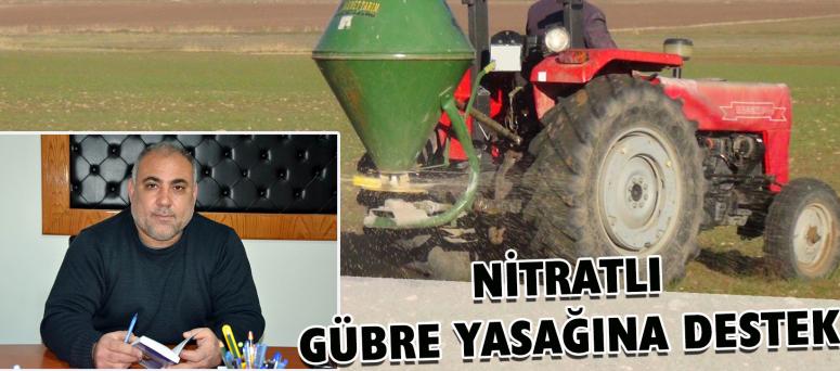  Nitratlı Gübre Yasağına Destek