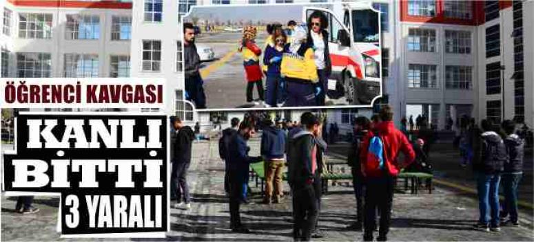 Kampüste Kavga 3 Yaralı 8 Gözaltı