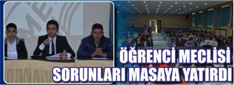 Öğrenci Meclisi Sorunları Masaya Yatırdı