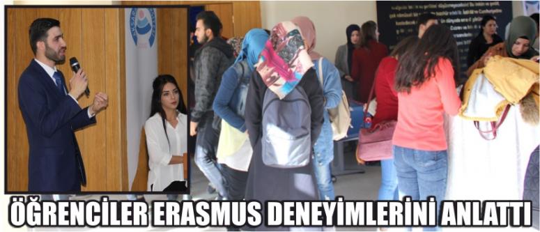 Öğrenciler Erasmus Deneyimlerini Anlattı