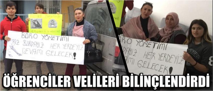 Öğrenciler Velileri Bilinçlendirdi