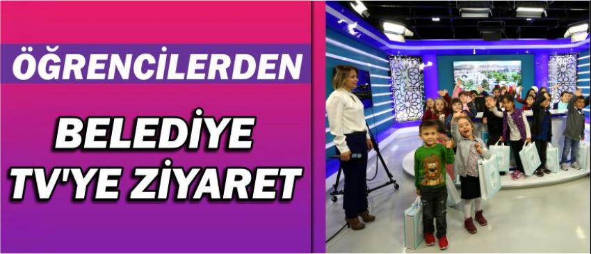 Öğrencilerden Belediye Tv’ye Ziyaret