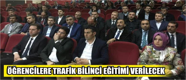 Öğrencilere Trafik Bilinci Eğitimi Verilecek
