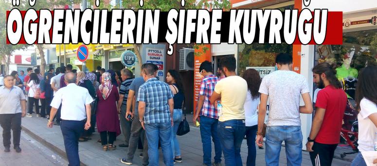 Öğrencilerin Şifre Kuyruğu