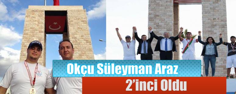 Okçu Süleyman Araz 2’inci Oldu