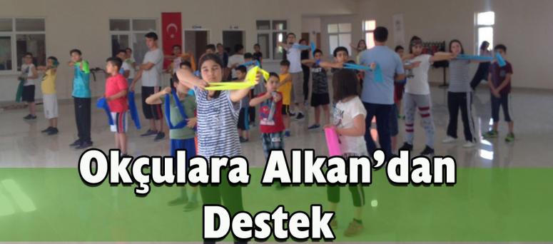 Okçulara Alkan’dan Destek 