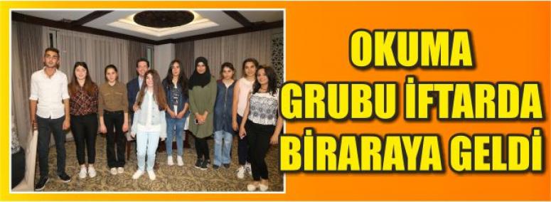 Okuma Grubu İftarda Biraraya Geldi