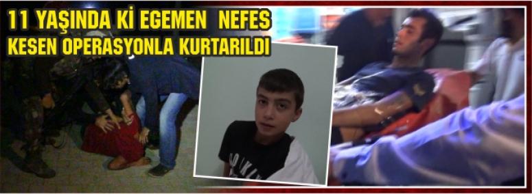 Kaçırılan Çocuk Operasyonla Sağ Salim Kurtarıldı
