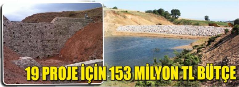 19 Proje İçin 153 Milyon Tl Bütçe