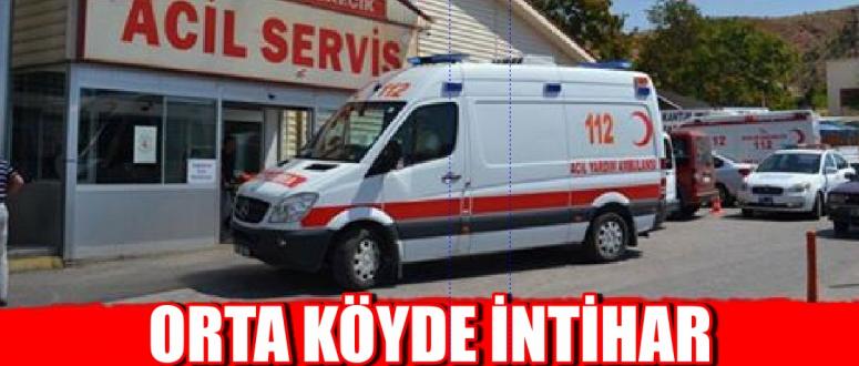 Orta Köyde İntihar