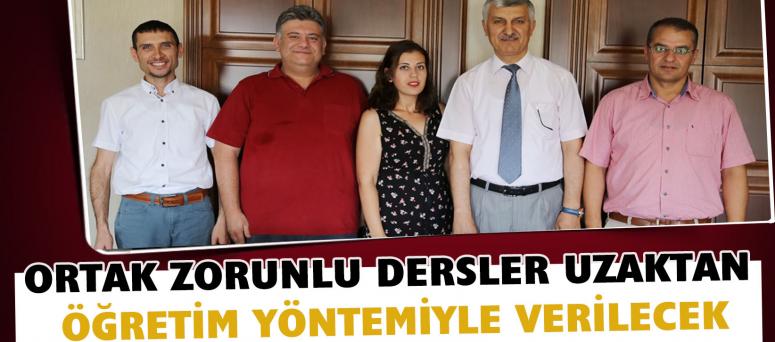  Ortak Zorunlu Dersler Uzaktan Öğretim Yöntemiyle Verilecek