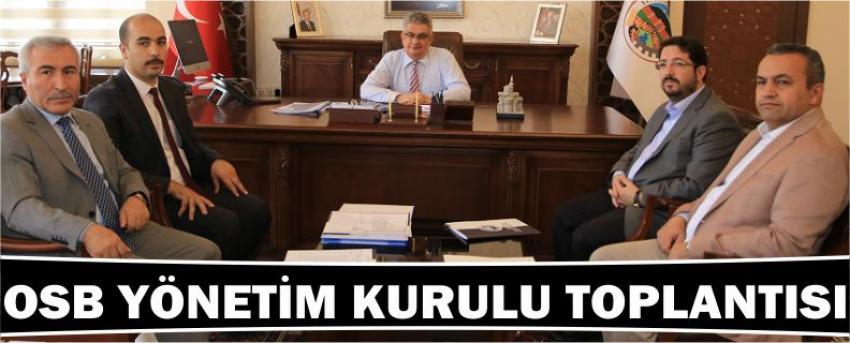 Osb Yönetim Kurulu Toplantısı