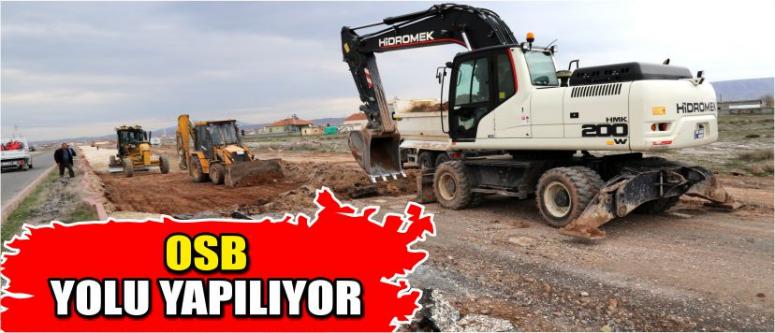Osb Yolu Yapılıyor