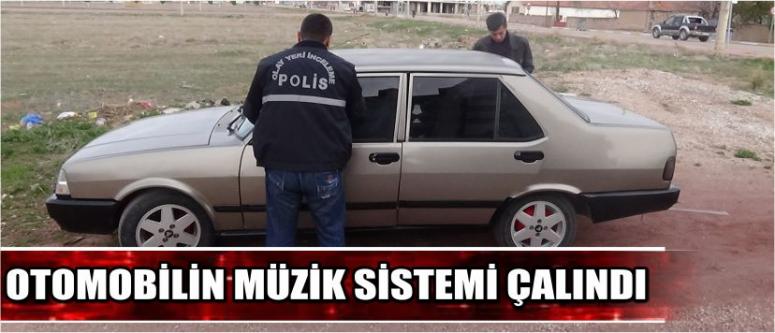 Otomobilin Müzik Sistemi Çalındı