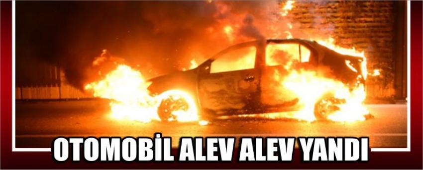Otomobil Alev Alev Yandı 