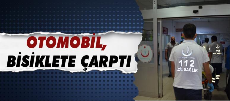 Otomobil, Bisiklete Çarptı