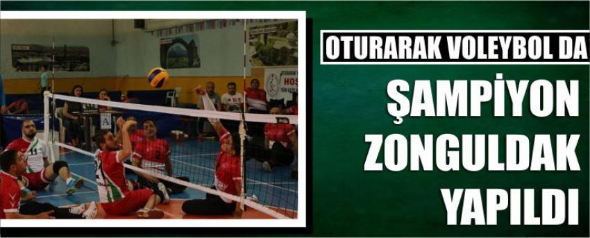 Oturarak Voleybol Da Şampiyon Zonguldak Yapıldı