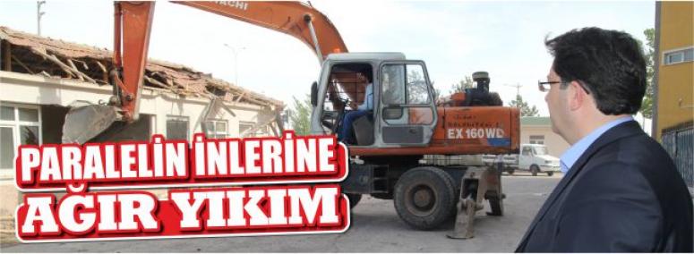 Paralelin İnlerine Ağır Yıkım 