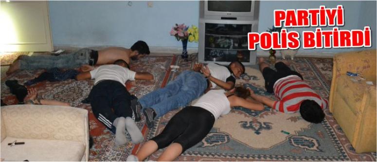 Partiyi Polis Bitirdi