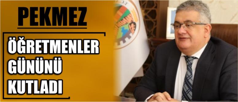 Pekmez Öğretmenler Gününü Kutladı