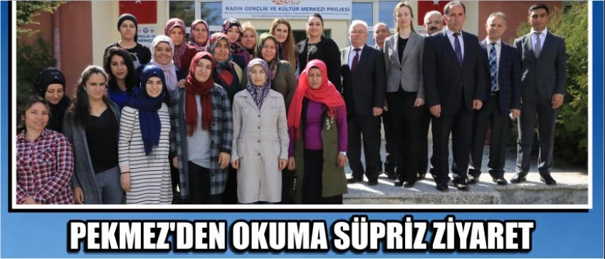 Pekmez’den Okuma Süpriz Ziyaret