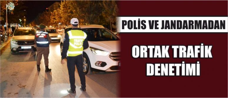 Polis Ve Jandarmadan Ortak Trafik Denetimi