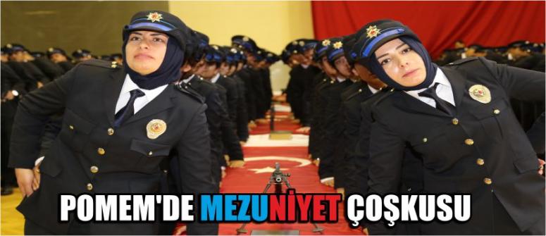 Pomem'de Mezuniyet Çoşkusu