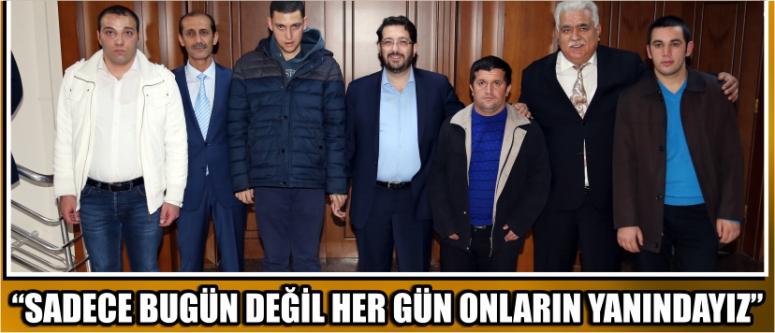 “Sadece bugün değil her gün onların yanındayız”