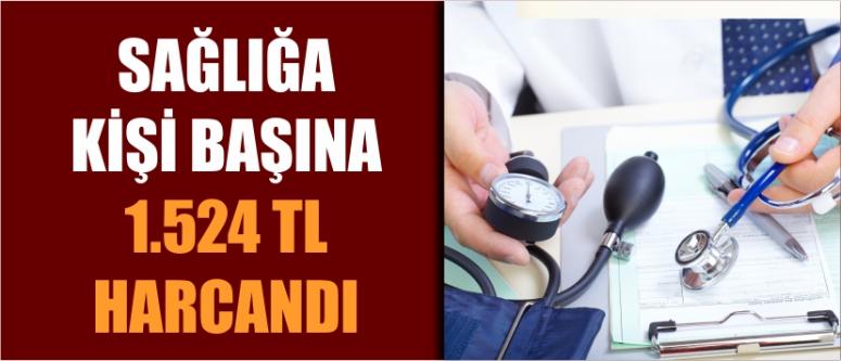 Sağlığa Kişi Başına 1.524 Tl Harcandı