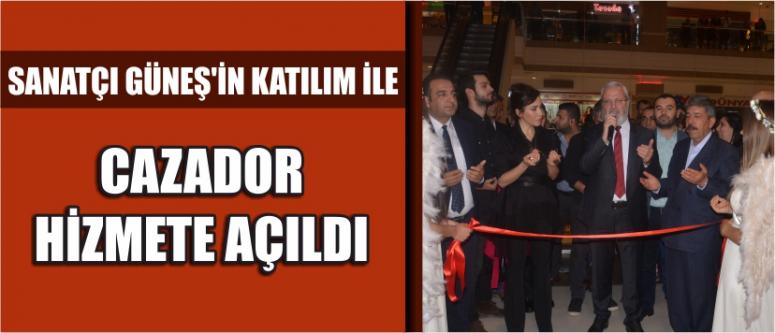 Sanatçı Güneş’in Katılım İle Cazador Hizmete Açıldı
