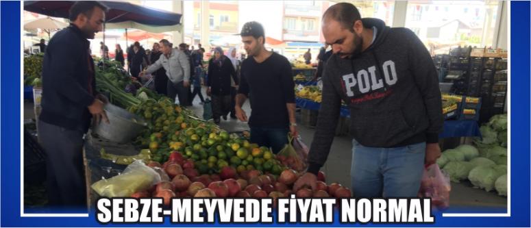 Sebze-Meyvede Fiyat Normal