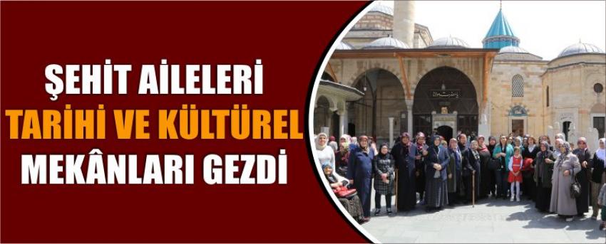 Şehit Aileleri Tarihi Ve Kültürel Mekânları Gezdi