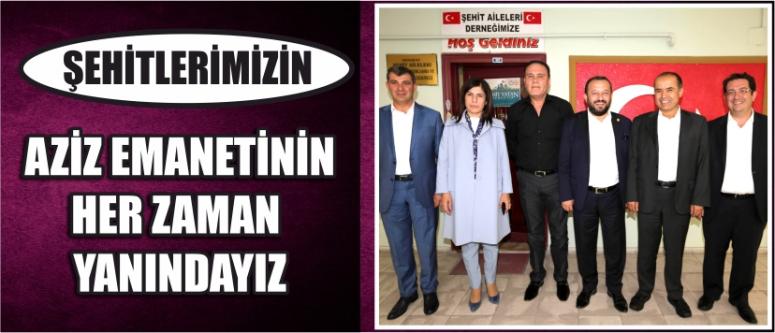 “Şehitlerimizin Aziz Emanetinin Her Zaman Yanındayız”