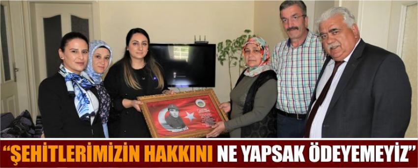 “Şehitlerimizin Hakkını Ne Yapsak Ödeyemeyiz” 