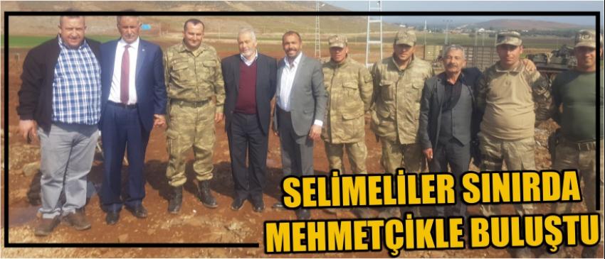 Selimeliler Sınırda Mehmetçikle Buluştu